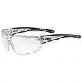 Uvex - Sportstyle 204 Clear S0 - Fahrradbrille weiß/grau