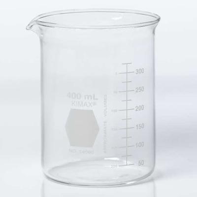KIMBLE CHASE 14000-1500 Beaker, Borosilicate Glass, Low Form, 1.5 L / 50.72 fl