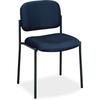 HON Stackable Armless Stackable Chair Metal/Fabric in Blue | 32.75 H x 21.25 W x 21 D in | Wayfair HVL606.VA90