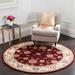 Red/White 72 x 0.25 in Indoor Area Rug - Darby Home Co Hausmann Hand-Hooked Wool Red/Ivory Area Rug Polyester | 72 W x 0.25 D in | Wayfair