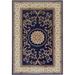Blue/Navy 39 x 0.43 in Area Rug - The Conestoga Trading Co. Keasey 1419 Traditional Oriental Navy Area Rug Polypropylene | 39 W x 0.43 D in | Wayfair