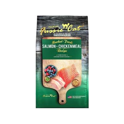 Fussie Cat Market Fresh Salmon & Chicken Recipe Grain-Free Dry Cat Food, 2-lb bag
