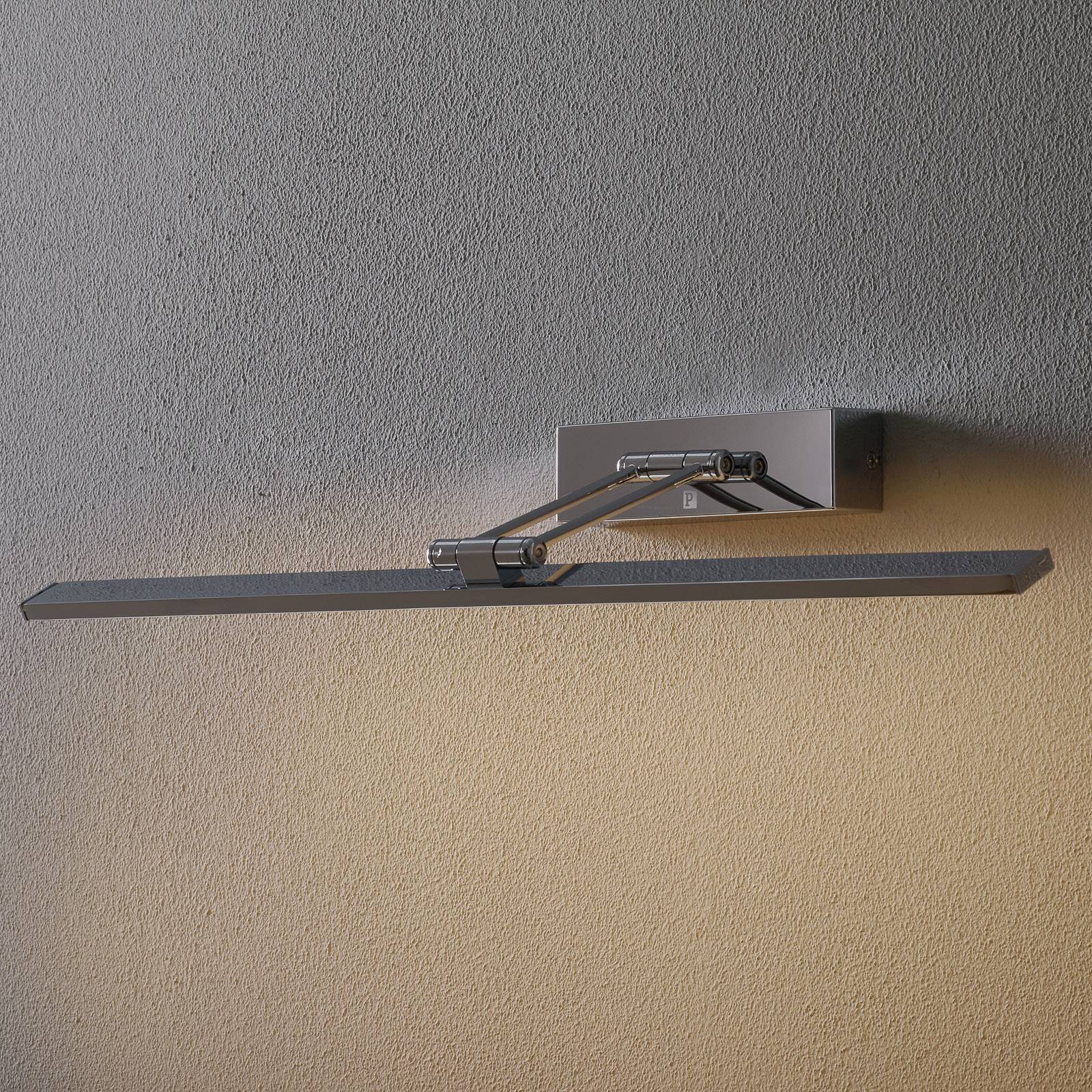 Paulmann Beam Sixty LED-Bilderleuchte in Chrom, chrom / silber, für Wohn- / Esszimmer, Modern, Wandleuchte, Wandlampe Innen