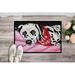 Caroline's Treasures Need a Hug Dalmatian Non-Slip Outdoor Door Mat Synthetics | 18 W x 27 D in | Wayfair AMB1148MAT