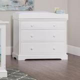 Child Craft Universal Changing Table Topper Wood in White | 4 H x 41.5 W x 17.75 D in | Wayfair F01792.46