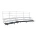 National Public Seating Tapered Standing Choral 1.5' x 5', Hardboard Stage Package | 32 H x 60 W x 18 D in | Wayfair RT8HB