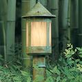 Arroyo Craftsman 1-Light Post (Only) in White/Brown | 36 H x 3 W x 3 D in | Wayfair BP-36-RC