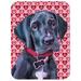 Caroline's Treasures Valentine Hearts Great Dane Puppy Hearts Love & Valentine's Day Glass Cutting Board Glass | 15.38 W in | Wayfair LH9565LCB