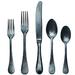 MEPRA 5 Pcs Place Setting Epoque Stainless Steel in Gray | Wayfair 106822005PON