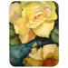 Caroline's Treasures Roses Glass Cutting Board Glass | 0.15 H x 11.25 W x 11.25 D in | Wayfair PJC1047LCB