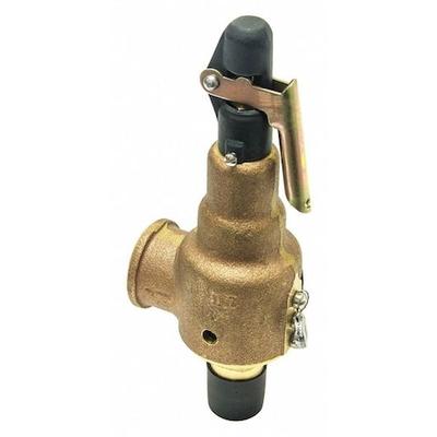 KUNKLE VALVE 6010DCM01AKM0150 Safety Relief Valve, 1/2in.x3/4in., 150psi