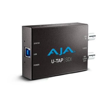 AJA U-TAP USB 3.0 (3.2 Gen 1) Powered SDI Capture Device - [Site discount] U-TAP-SDI