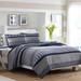 Nautica Adleson Single Reversible Quilt Polyester/Polyfill/Cotton in Blue/Gray/Navy | King Quilt | Wayfair 210470