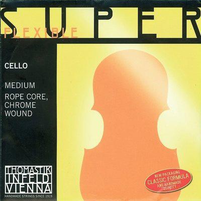 Thomastik Superflexible D Cello med Chr.