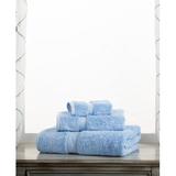 Alcott Hill® Huson 3 Piece Egyptian-Quality Cotton 800 GSM Plush Heavy Highly Absorbent Luxury Bath Towel Set Terry Cloth in Blue | 30 W in | Wayfair