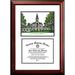 Campus Images NCAA Kansas State Wildcats Scholar Lithograph Diploma Frame Wood in Brown/Red | 26.63 H x 20.63 W x 1.5 D in | Wayfair KS998V-1185