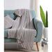 Kelesia Throw Polyester in Gray Laurel Foundry Modern Farmhouse® | 70 W in | Wayfair THRE4445 28740724