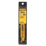 DeWalt 14 TPI Metal Cutting Reciprocating Saw Blades 6 Length