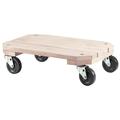 Shepherd Hardware 9854E Solid Wood Plant Dolly 12-Inch x 18-Inch 360-lb Load Capacity