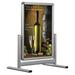 MT Displays Al Maki Sign Holder Aluminum in Gray | 28 H x 22 W x 2.76 D in | Wayfair UAM321CN22X2000