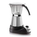 De'Longhi EMK6 for Authentic Italian Espresso, 6 Cups, One Size, Stainless Steel,