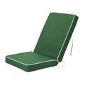Alfresia Garden Chair Cushion – Replacement Outside Dining Seat Cushion, Luxury Style, Thick Luxury Foam Filling, Polyester Case, Choice of Colours, Al Fresco Chair Cushion (Green)