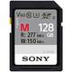 Sony 128 gb Sdxc Secure Digital Flash Memory Card - Extra Professional Series Class 10 Uhs-Ii/U3, Read 277Mb/S Write 150Mb/S, - Sfg1M