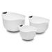 Cuisinart 3 Piece Plastic Mixing Bowl Plastic in White | Wayfair CTG-00-3MBW