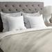 Deny Designs Emanuela Carratoni Italian Marble Carrara Duvet Cover Microfiber in Gray | Queen | Wayfair 60748-dwtqun