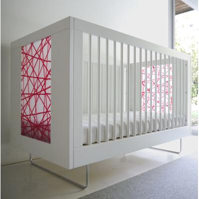 Spot On Square Alto Crib - Red Strands