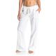 Roxy Oceanside - Flared Trousers for Women Bianco