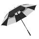 Bag Boy Bagboy's Wind Vent Golf Umbrella, Black/White, 62-Inch