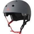 Triple 8 Brainsaver EPS Unisex Rubber Helmet, Grey (Grey), L/XL