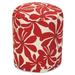 Wrought Studio™ Monterey Ottoman, Polyester in Red | 17 H x 17 W x 17 D in | Outdoor Furniture | Wayfair VKGL4138 29496132