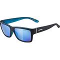 ALPINA Unisex - Adult, KACEY sunglasses, black matt-blue, One Size