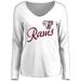 Women's White Fordham Rams Dora Long Sleeve T-Shirt