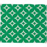 East Urban Home Darieus Emerald Diamonds Plush Throw Microfiber/Fleece/Microfiber/Fleece | 60 H x 50 W in | Wayfair BRSD9448 29857089