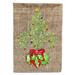 Carolines Treasures 8745-FLAG-PARENT Christmas Tree Fleur de lis Flag multicolor