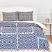 Latitude Run® Abbotsford Duvet Cover Set Microfiber, Polyester in Blue/White | Twin/Twin XL | Wayfair LTRN3634 29871625