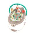 Bright Starts, Disney Baby, Winnie The Pooh Rocker with Vibrations, Automatic Off Function, Melodies, Volume Control, Removable Headrest and Play Arch, 1 Piece (Pack of 1)