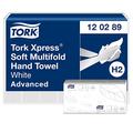 Tork Xpress Soft Multifold Hand Towels 120289 - H2 Advanced Folded Paper Towels for Dispenser - Absorbent, Tear Resistant, 2-Ply, White - 21 x 180 Sheets