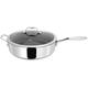 Stellar - James Martin Stainless Steel Frying Pan with Lid/Saute Pan with Lid (28cm)