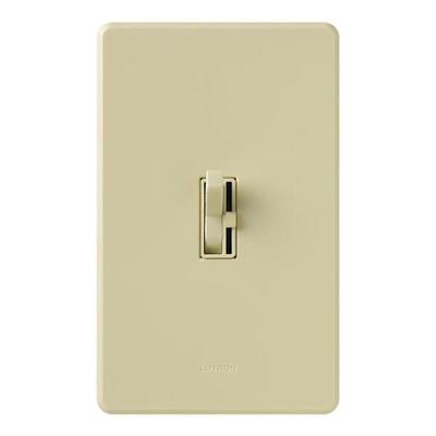 Lutron 67052 - 120 volt Ivory Toggler 1000 watt 3-Way Wall Dimmer Switch