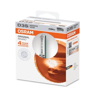 OSRAM D3S Xenarc 35W (1 Stk.) Glühlampe, Fernscheinwerfer,Glühlampe, Hauptscheinwerfer 42V für VAG N10721806 66340