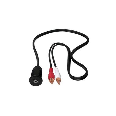PHONOCAR 3,5 Klinke-Öffnung/Eingang für Panel Cinch-Kabel Kabel, Cinch 05911 Image