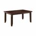 Loon Peak® Springhill Dining Table Wood in Brown | 30 H x 66 W x 42 D in | Wayfair LOON1619 26059736