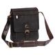 A1 FASHION GOODS Gents Real Leather Messenger Bag A110 Brown Shoulder ipad Organiser Vintage Man Bag