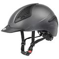 uvex Exxential - Lightweight Riding Helmet for Men and Women - Individual Fit - Optimized Ventilation - Anthracite Matt - 59-61 cm