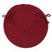 Alcott Hill® Fraley Outdoor Chair Pad Cushion in Red | 0.5 H x 15 W x 15 D in | Wayfair ALCT5855 30302465