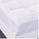 Groundlevel 4 Inch Thick Super Soft Mattress Topper, Hypoallergenic, Comfy, Deep Fill - Machine Washable (King)